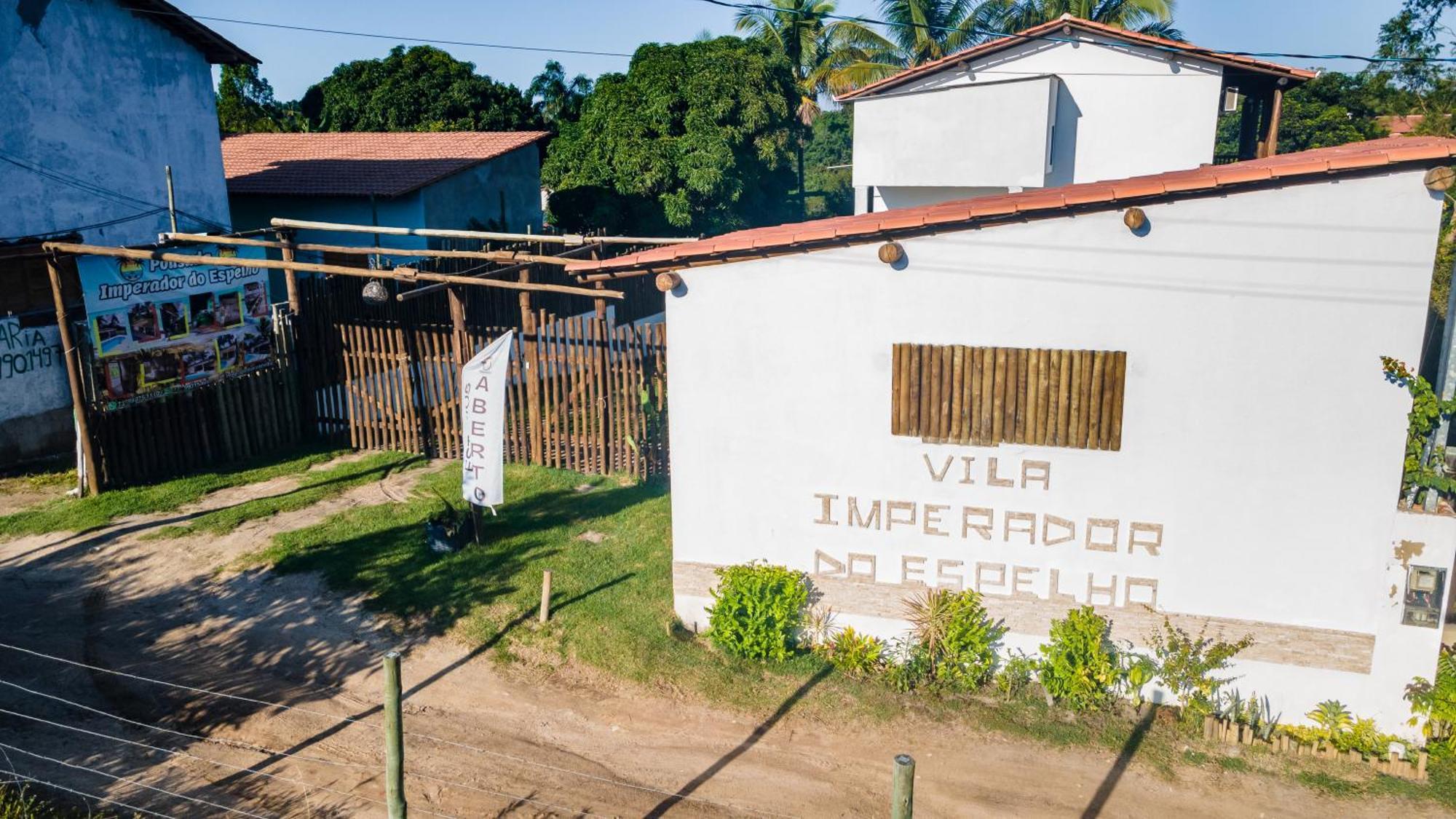 Pousada Imperador Do Espelho Aparthotel Praia do Espelho Esterno foto